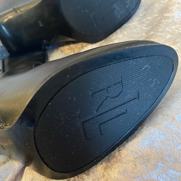 Black Ralph Lauren Bryce boots 7 - Picture 9 of 9